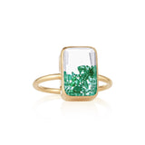 Ten Fourteen Petite Emerald Ring Ring - Moritz Glik emeralds recently added Core