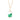 Ten Fourteen Petite Pendant Emerald Necklace - Moritz Glik emeralds Core