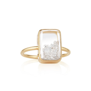 Ten Fourteen Petite Ring Rings - Moritz Glik Core diamonds Alternative Bridal