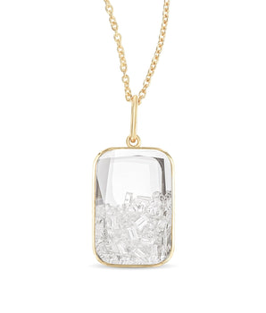 Ten Fourteen Shaker Pendant Necklaces - Moritz Glik diamonds fall edit Core