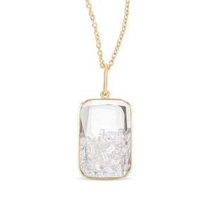 Ten Fourteen Shaker Pendant Necklaces - Moritz Glik diamonds fall edit Core