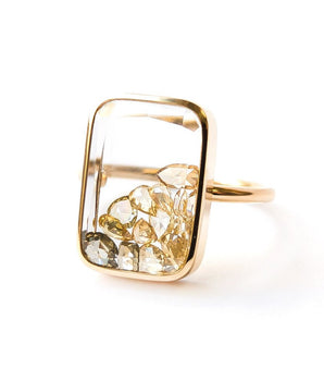 Ten Fourteen Yellow Rings - Moritz Glik diamonds fall edit Core