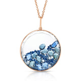 Ten Ten Blue Sapphire Necklace Necklaces - Moritz Glik fall edit Kaleidoscope Colors diamonds