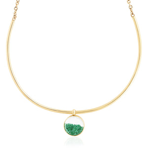 Trapezio Necklace Necklaces - Moritz Glik emeralds fall edit Circo