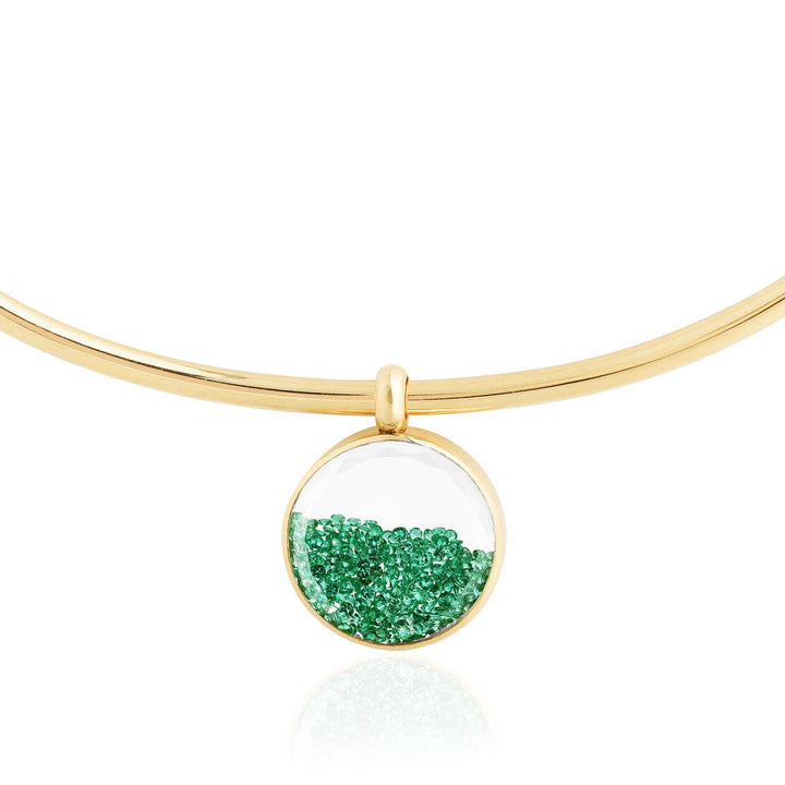 Trapezio Necklace Necklaces - Moritz Glik emeralds fall edit Circo
