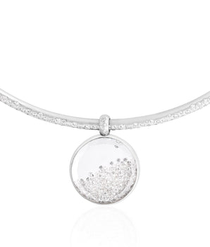 Trapezio Pave Necklace Necklaces - Moritz Glik diamonds Circo