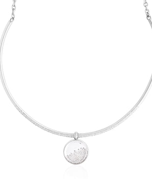 Trapezio Pave Necklace Necklaces - Moritz Glik diamonds Circo