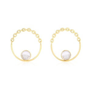 Trupe Earrings Earrings - Moritz Glik diamonds fall edit Circo