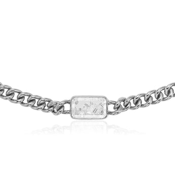 Unidinho Curb Chain Choker Necklaces - Moritz Glik diamonds