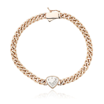 Unidinho Diamond Bracelet Bracelets - Moritz Glik Curb Chain diamonds Apura
