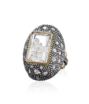 Urchin Texturized Cocktail Ring Ring - Moritz Glik Ready to Ship