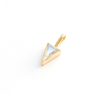 Vee Miniature Charm Necklaces - Moritz Glik Charms diamonds Charm