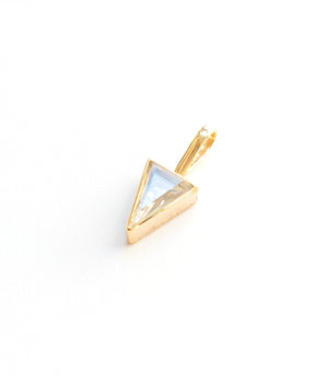 Vee Miniature Charm Necklaces - Moritz Glik Charms diamonds Charm
