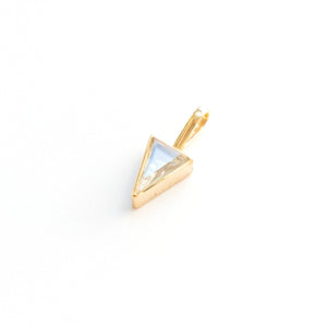 Vee Miniature Charm Necklaces - Moritz Glik Charms diamonds Charm