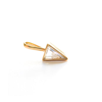 Vee Miniature Charm Necklaces - Moritz Glik Charms diamonds Charm