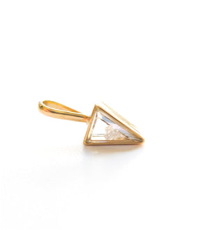 Vee Miniature Charm Necklaces - Moritz Glik Charms diamonds Charm
