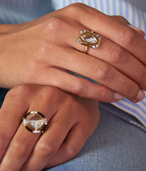 Vista Diamond Ring Rings - Moritz Glik diamonds Valentines Apura