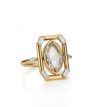 Vista Diamond Ring Rings - Moritz Glik diamonds Valentines Apura
