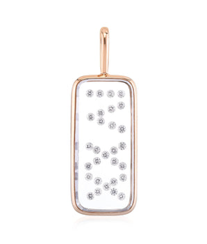 Vitrô 4:20 Roman Tag Necklaces - Moritz Glik Customize Yours diamonds Charms
