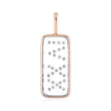 Load image into Gallery viewer, Vitrô 4:20 Roman Tag Necklaces - Moritz Glik Customize Yours diamonds Charms
