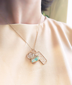 Vitrô & Charm - Small Necklaces - Moritz Glik Charms Customize Yours black diamond