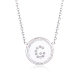 Vitrô Initial Necklace - Small Necklaces - Moritz Glik diamonds Customize Yours