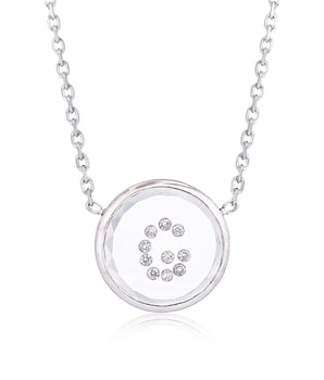 Vitrô Initial Necklace - Small Necklaces - Moritz Glik diamonds Customize Yours