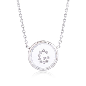 Vitrô Initial Necklace - Small Necklaces - Moritz Glik diamonds Customize Yours