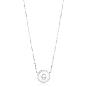 Vitrô Initial Necklace - Small Necklaces - Moritz Glik diamonds Customize Yours
