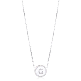 Vitrô Initial Necklace - Small Necklaces - Moritz Glik diamonds Customize Yours
